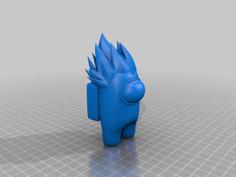 Vegeta Among Us 3D Printer Model