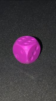 6 Sided Die 3D Printer Model