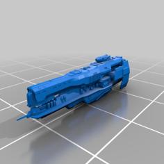 Halo Fleet Battles – Strident Class 3D Printer Model