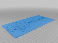 Beretta Logo 3D Printer Model