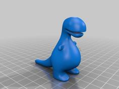 Fat Dino 3D Printer Model