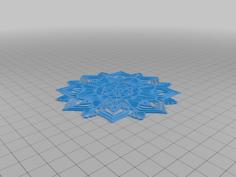 Mandala-54 3D Printer Model