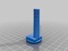 Cersanit Toilet Seat Bolt And Nut 3D Printer Model