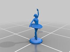 Ballet Dancer 02 (Fixed) 3D Printer Model