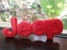 Jeep Logo 3D Printer Model