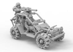 Gaslands Buggy 3D Printer Model