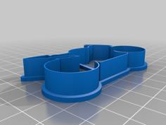 Improved Motorbike Cookie Cutter 3D Printer Model