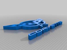 C5 Corvette Logo 3D Printer Model