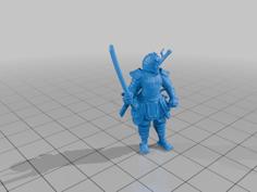 Oriental Mercenaries For Dungeons Quests 3D Printer Model