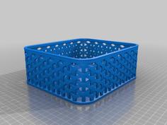 Flechtkorb – Wickerwork Basket 3D Printer Model