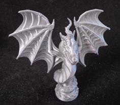 Dragon Skulpture 3D Printer Model