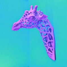 Giraffe Spots 3D Printer Model