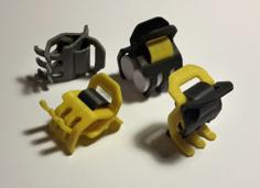 Mini Hair Claw 3D Printer Model