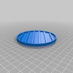 Coaster Striped – Resin Mold 3D Printer Model