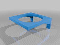 Dog Bowl Hanger 3D Printer Model