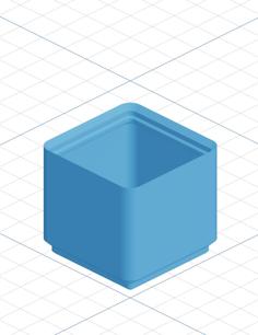 Gridfinity Bin | Box 1 X N X 5 3D Printer Model