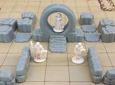 Stone Portal (18mm Scale) 3D Printer Model