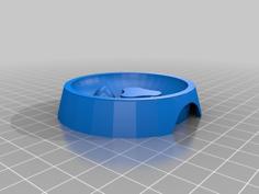 Cat Slow Feeder Bowl 3D Printer Model