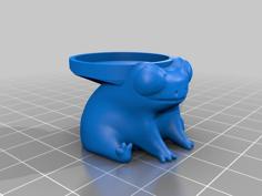 Fred The Frog But He’s A Mount For DnD 3D Printer Model