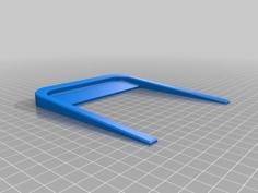 Opel Antara Rear Number Frame Holder 3D Printer Model