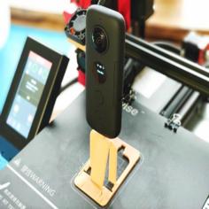 Credit Card Sized Tripod And Phone Holder 3D Printer Model