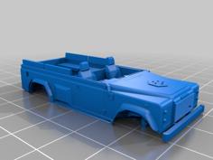 Land Rover Wolf 110 3D Printer Model