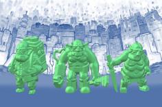 Space Goblin Junker Crew (28mm/32mm Scale) 3D Printer Model