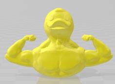 More Cohesive Muscle Duck 3D Printer Model