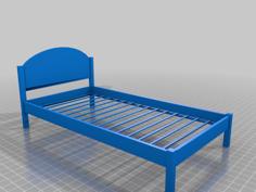 Bed 3D Printer Model