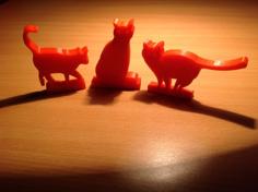 Red Cats On The Table 3D Printer Model