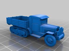 ZiS-42 With Open Bed 3D Printer Model