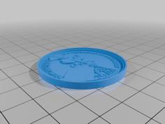 Constantin Brancoveanu Coin 3D Printer Model