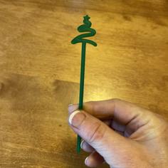 HOLIDAY PARTY PICKS AND SWIZZLE STICKS 3D Printer Model