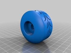 Skateboard Wheel 3D Printer Model