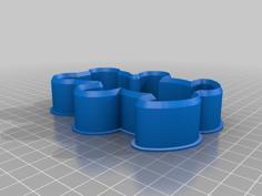 Teddy Bear Cookie Cutter 3D Printer Model