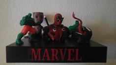 Marvel With Plate 3D Printer Model