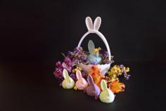 Spring’s Fluffy Frolic (Easter Bunny – Vase Mode) 3D Printer Model