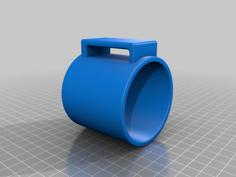 Belt Coke Beer Can Holder 3D Printer Model