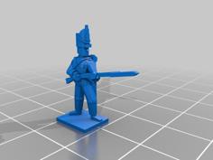 1-100 British Soldiers 1805-1815 – Pack 1 Infantry 3D Printer Model