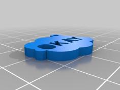 The Fault In Our Stars Charm 3D Printer Model