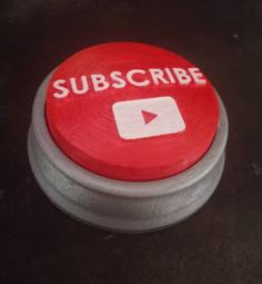 YouTube SUBSCRIBE Button 3D Printer Model