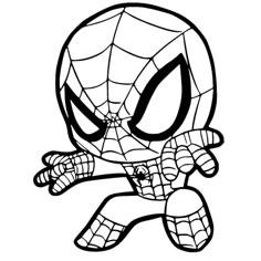 2D Spiderman 2 3D Printer Model