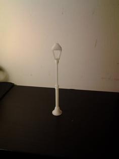 Street Lamp 3D Printer Model