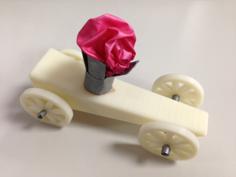 Balloon Powered Car 3D Printer Model