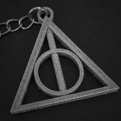 Deathly Hallows Keychain – Harry Potter 3D Printer Model