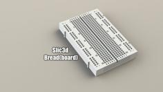 Hobby Breadboard 3D Printer Model