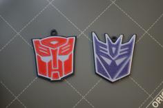 Transformers Keychains 3D Printer Model