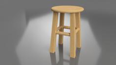 Simple Barstool Model 3D Printer Model