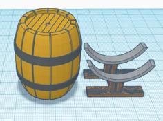 Big Ol’ Barrel 3D Printer Model