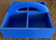 Condiment Caddy- 4 Compartment 3D Printer Model